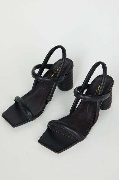 Kifton Leather Heel Intentionally Blank Women Heels