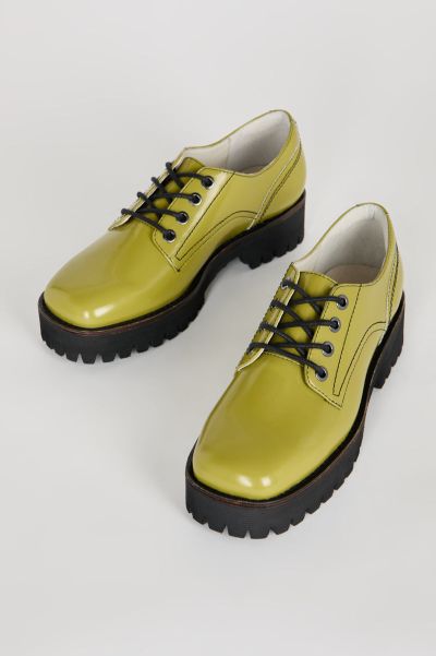 Women Queen Street Box Leather Oxford Oxfords Intentionally Blank