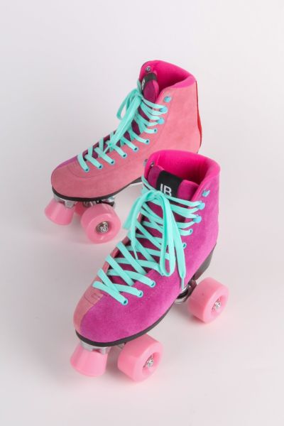 Women Roller Skates Intentionally Blank Plus One Roller Skate Fuchsia Combo