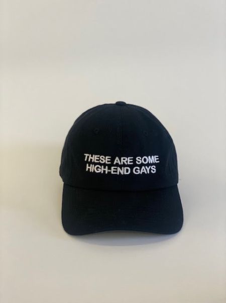These Are Some High-End Gays Dad Cap Women Slogan Caps Intentionally Blank