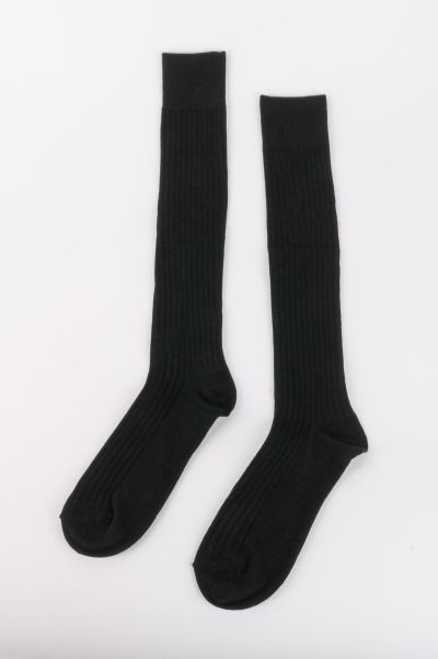 Intentionally Blank Socks Women Schoolgirl Socks