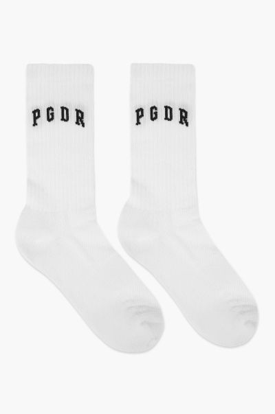 Pegador Men Sezer Socks White Black Socks