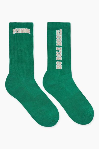 Pegador Tomball Socks Deep Mint Men Socks