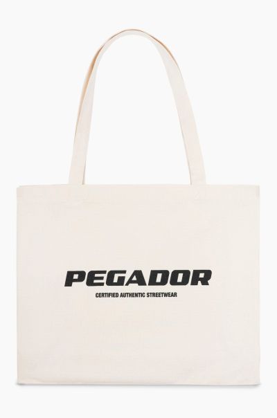 Pegador Lifestyle Sand Men Colne Logo Tote Bag Sand