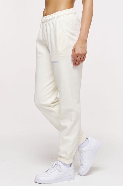 Pants Grace High Waisted Sweat Pants Washed Marshmallow Washed Marshmallow Women Pegador