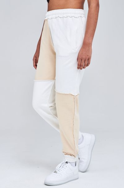 Pants Pegador Terrace Patchwork High Waisted Sweat Pants Washed Honey Sand Women