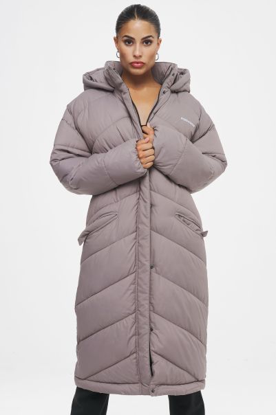 Pegador Loha Oversized Puffer Coat Nickle Jackets Women