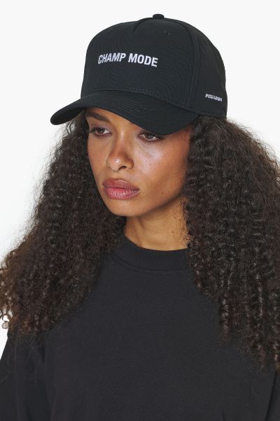 Pegador Champ Cap Onyx Black Women Onyx Black Caps & Hats